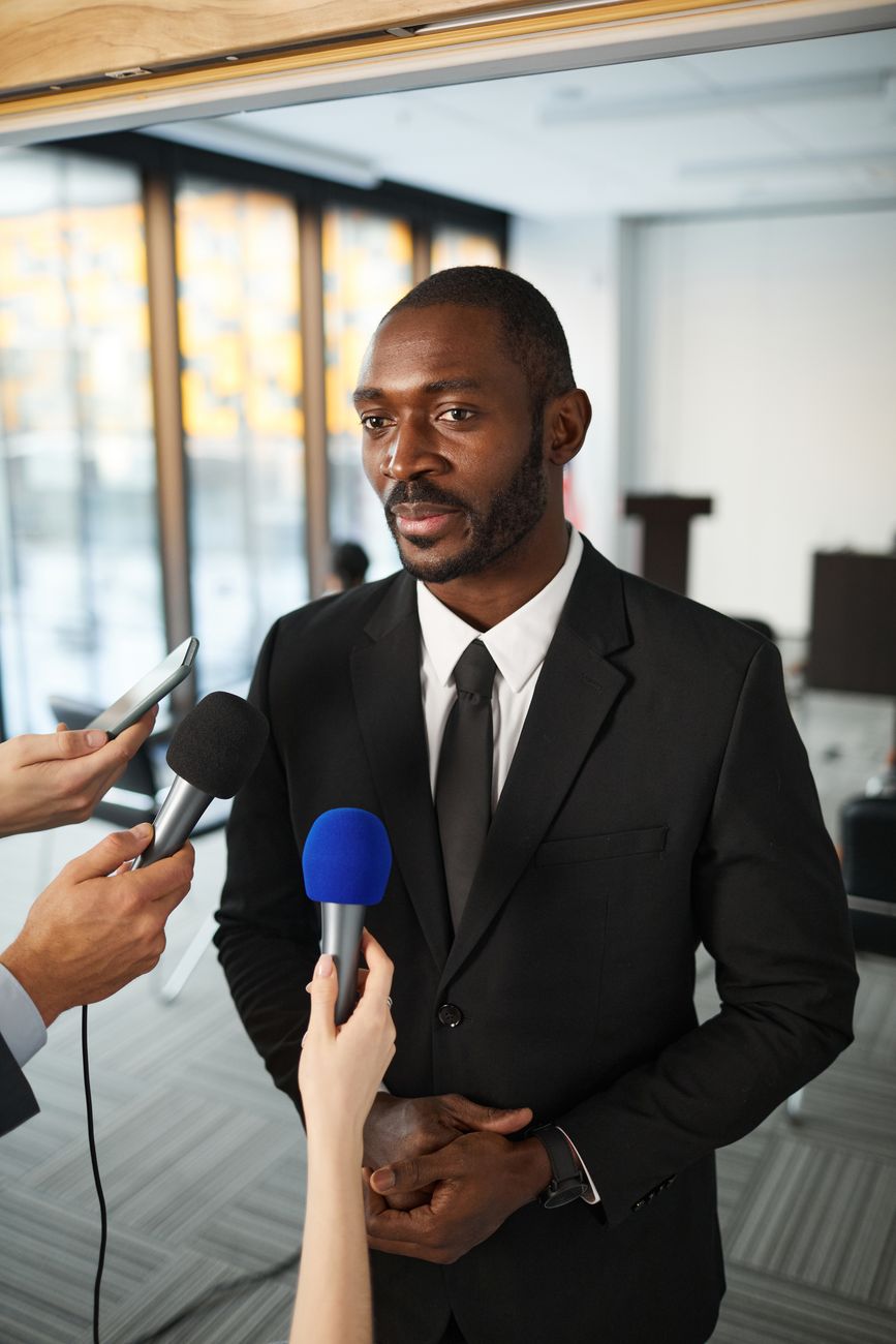 PeakNews Nairobi Journalists working in modern editorial office